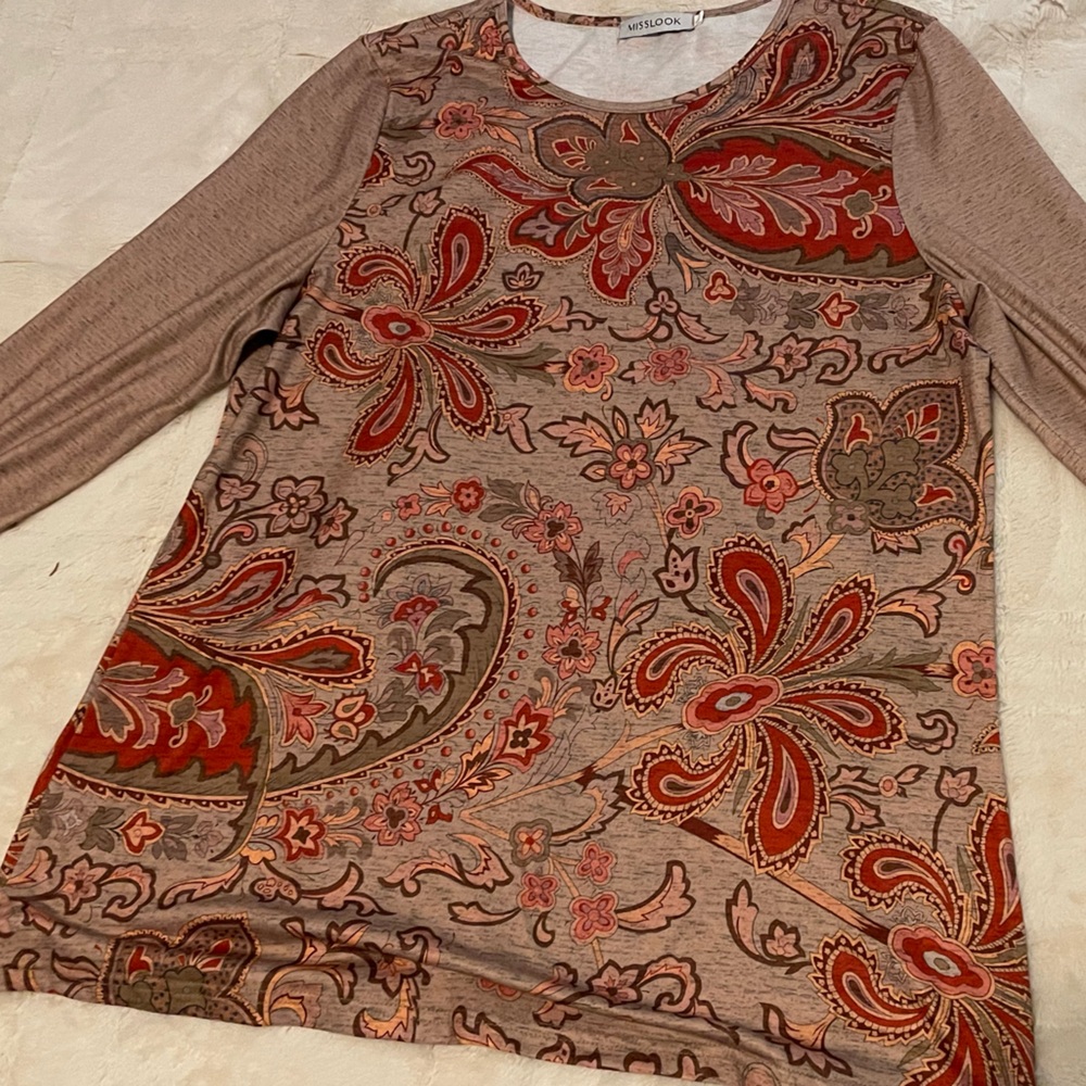 Miss Look Multi-color Top